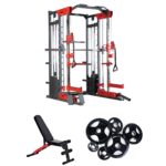 Multi-Functional Smith machine Home Gym combo