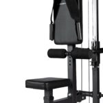 Lat pull-down and low row machine