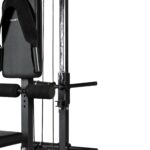 Lat pull-down and low row machine