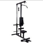 Lat pull-down and low row machine
