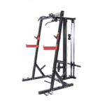 Commercial Half rack with cable attachement