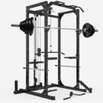 Power rack with + 245Lbs Weight set + 7ft olympic bar