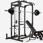 Power Rack + Olympic weight set + Commercial Bench