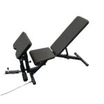 AB-2100 Adjustable Bench with leg extension and preacher curl