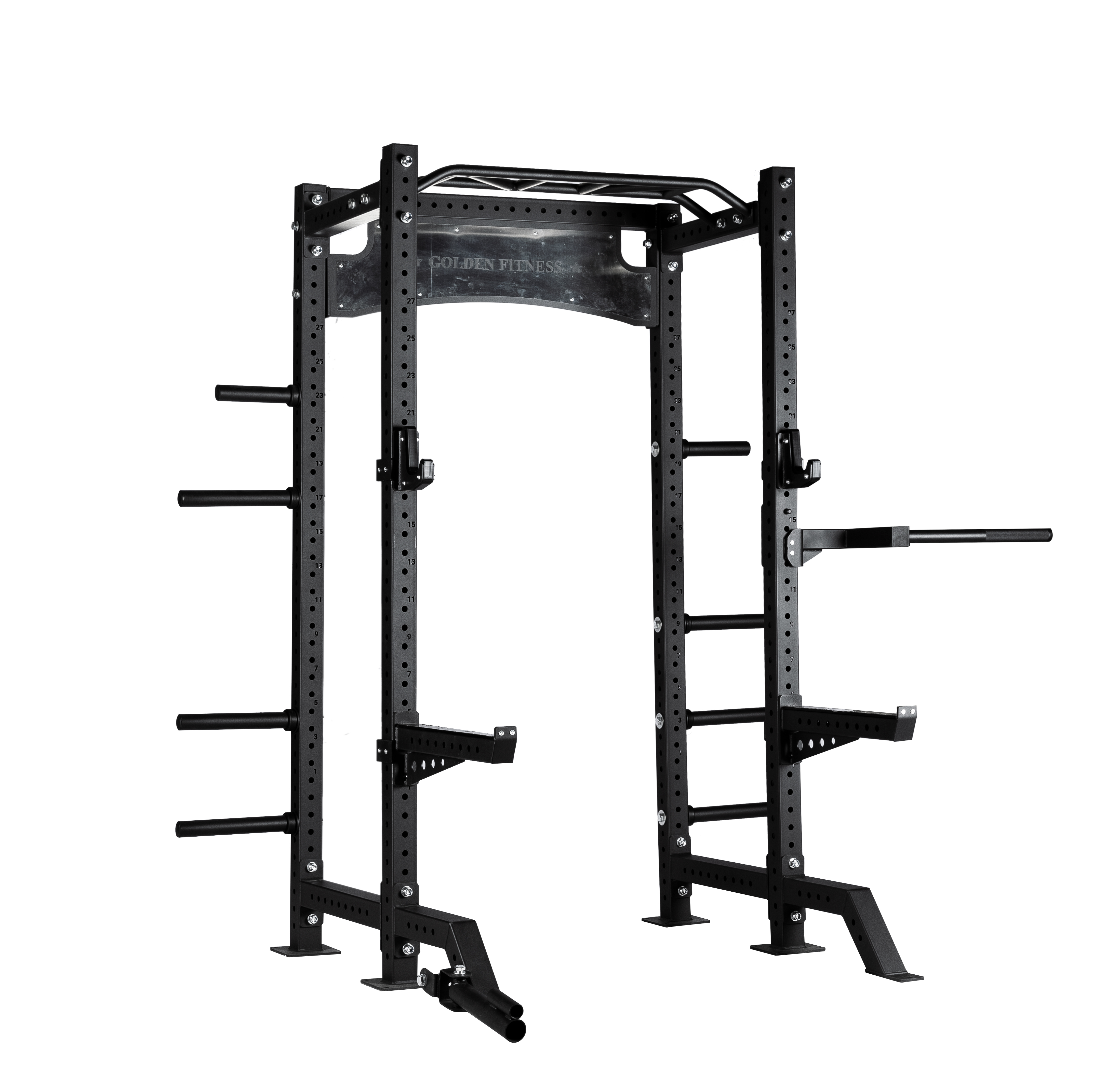 Commercial 3×3 Power Rack with Accessories