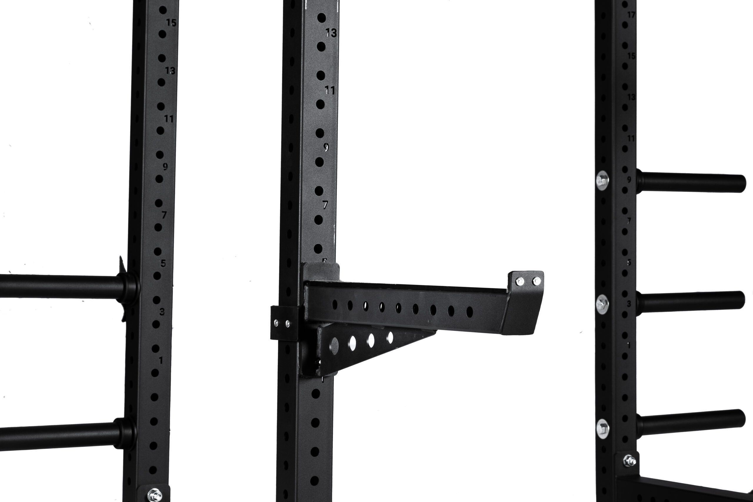 Commercial 3×3 Power Rack with Accessories