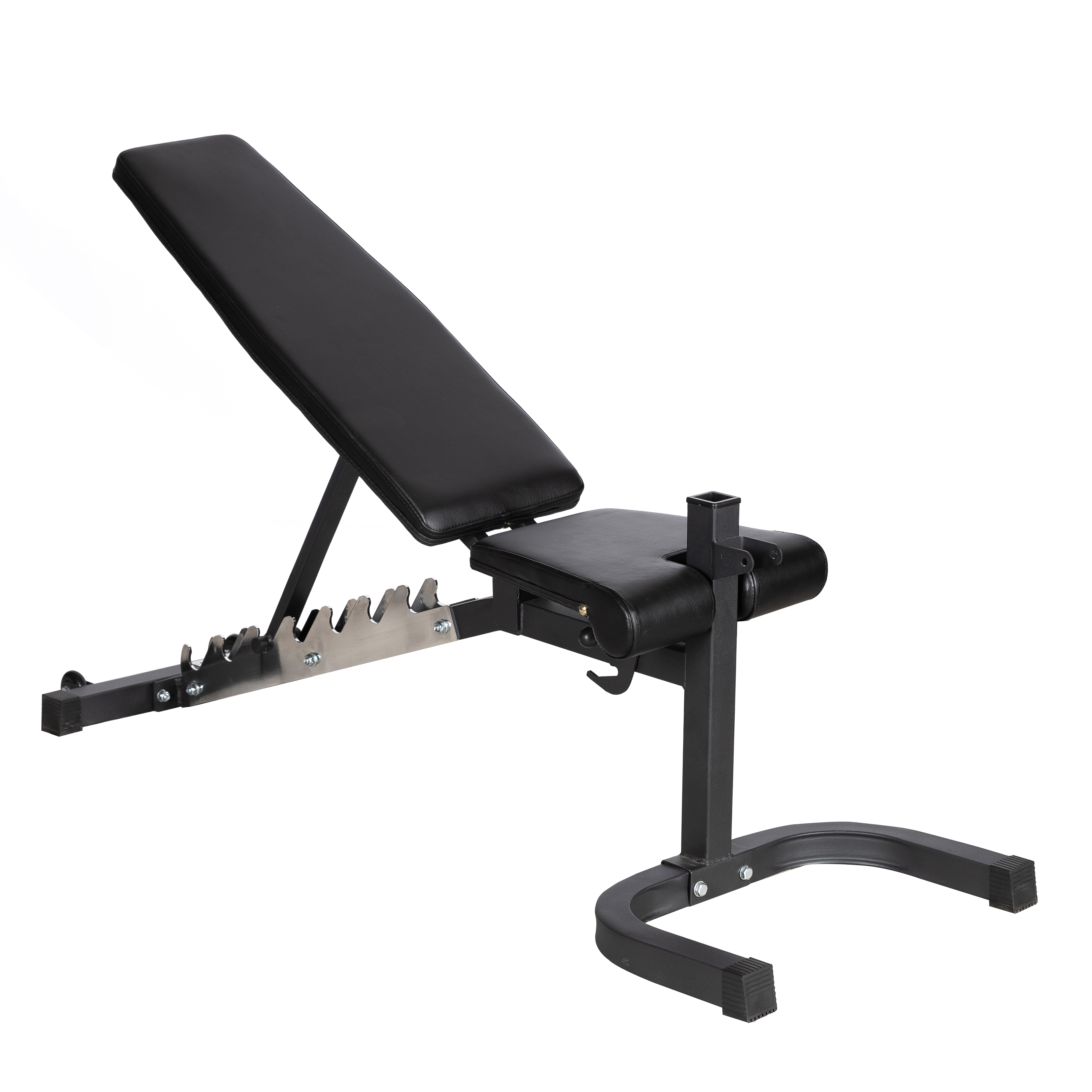 Multi Functional Adjustable Bench with Arm Curl + Leg Ext