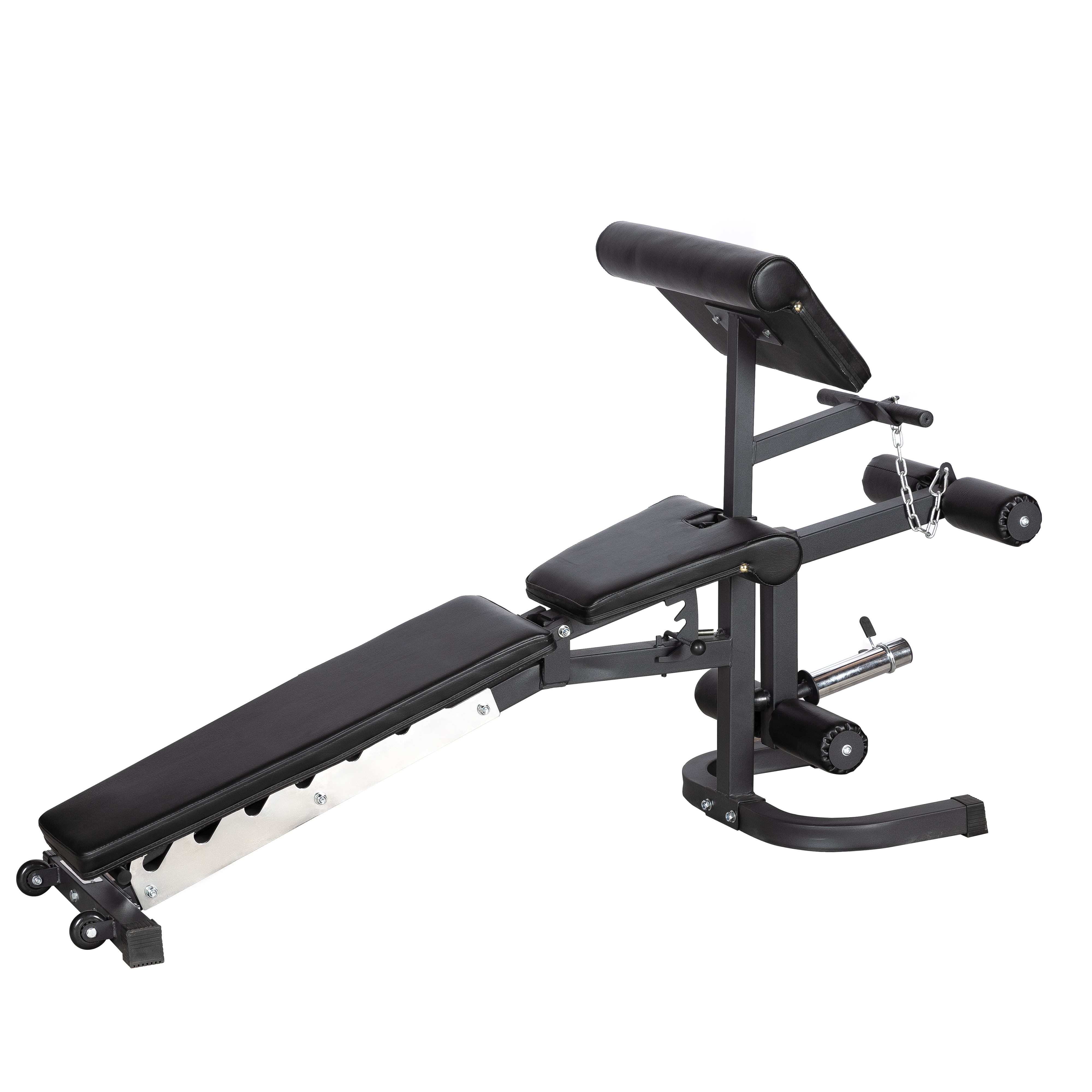 Multi Functional Adjustable Bench with Arm Curl + Leg Ext