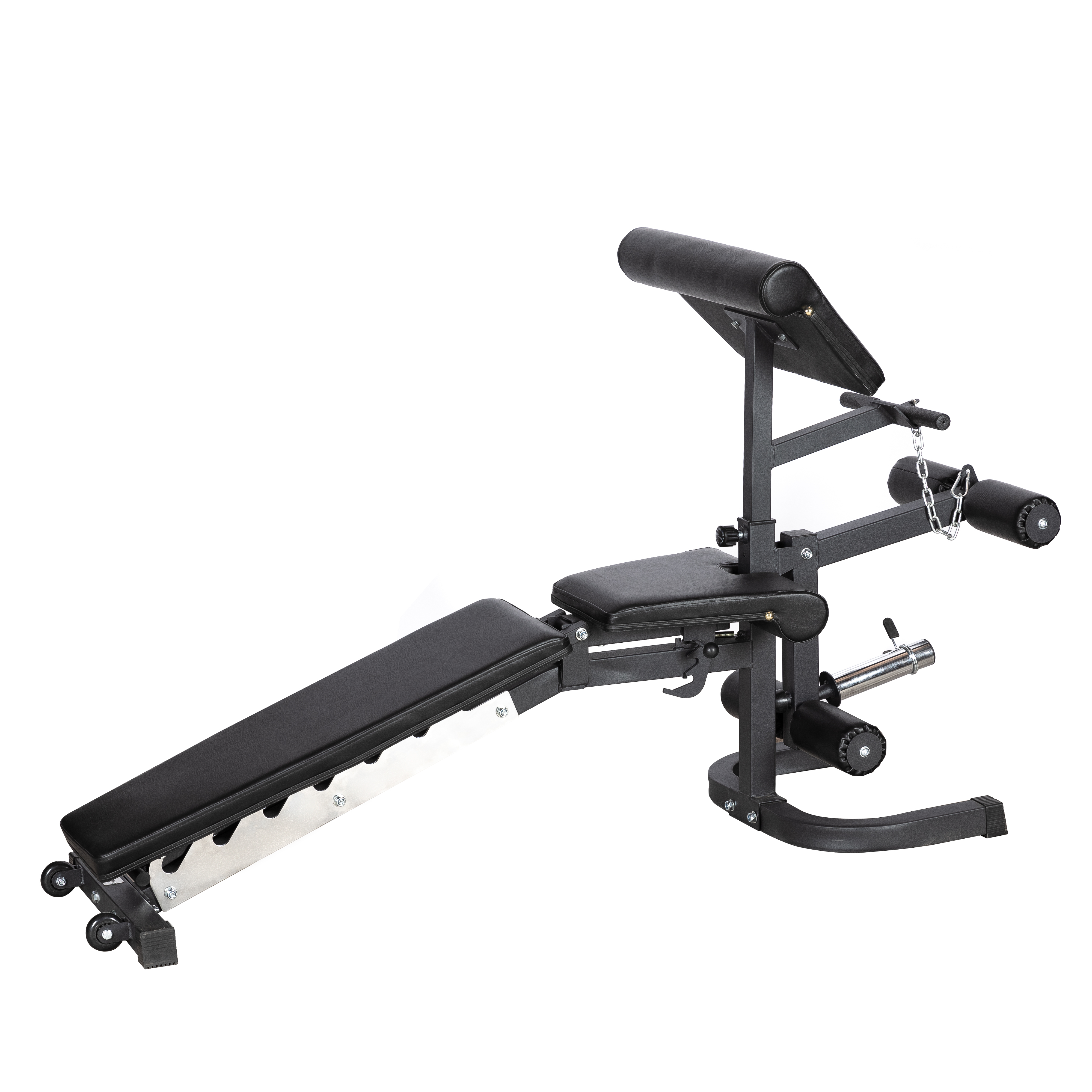 Multi Functional Adjustable Bench with Arm Curl + Leg Ext