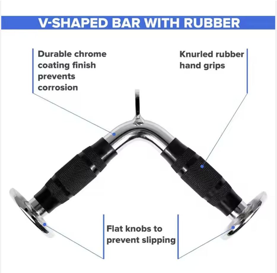 Tricep Pushdown barbell