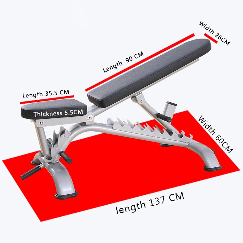 AB-5100 Commercial Adjustable Bench