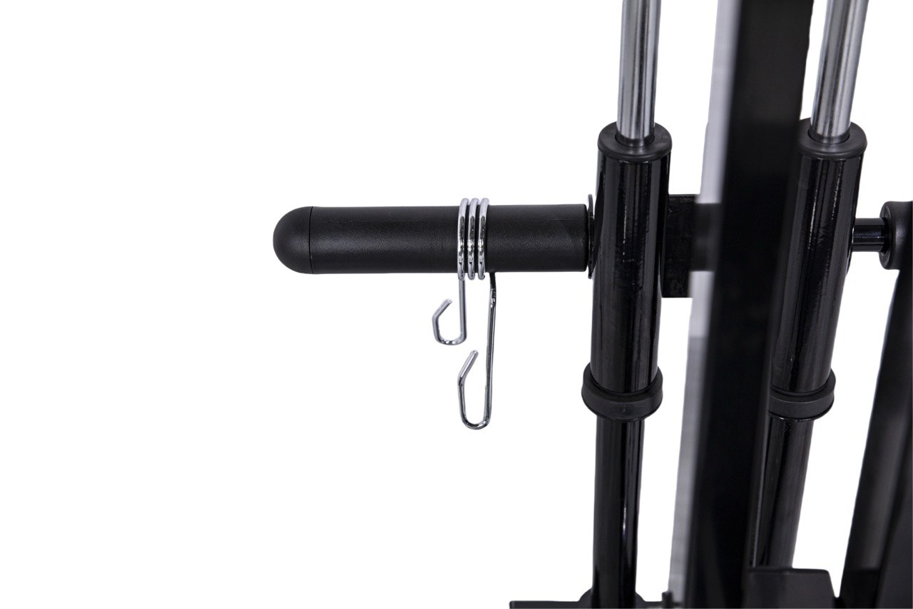 Commercial Half rack with cable attachement