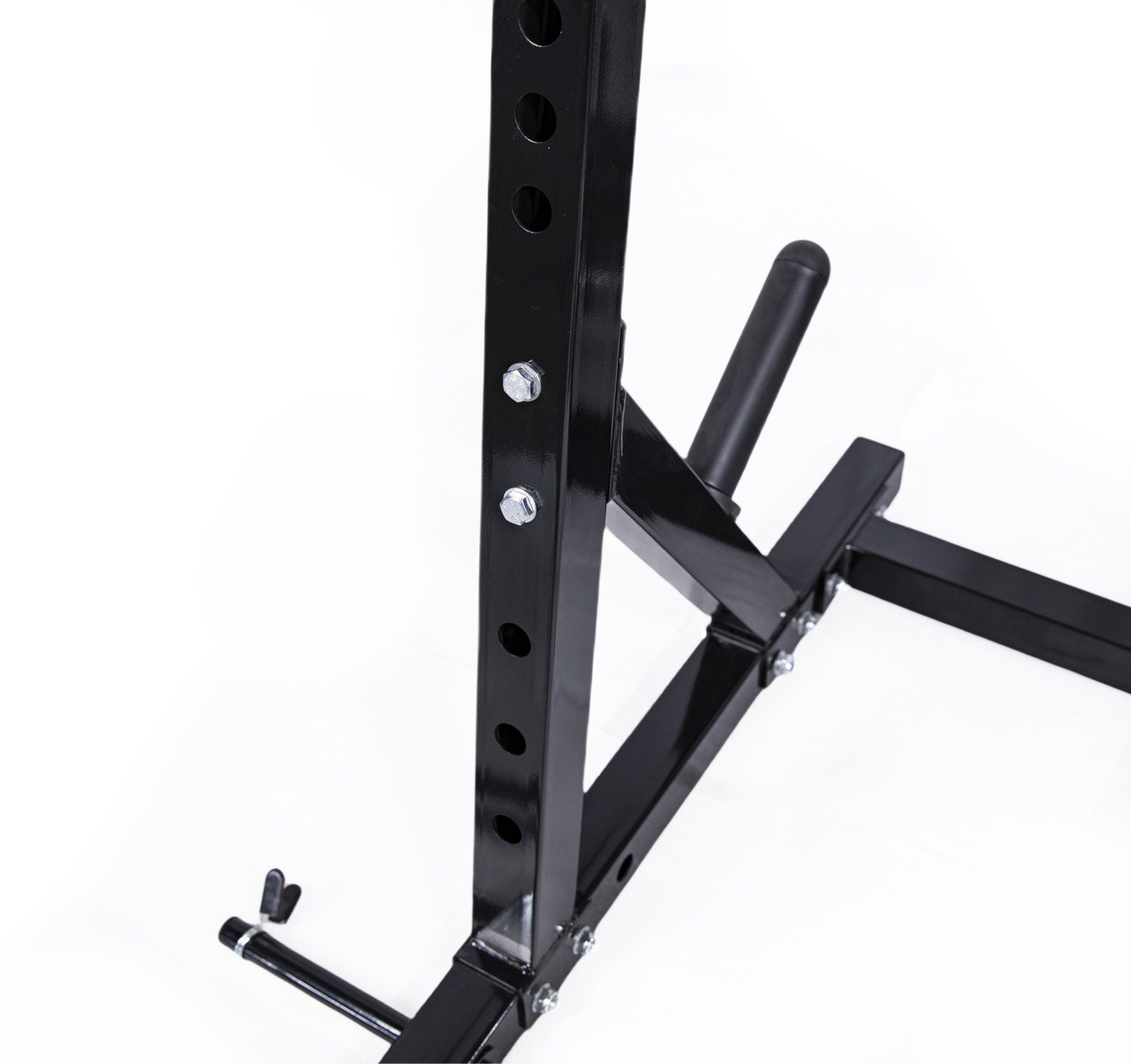 Commercial Half rack with cable attachement