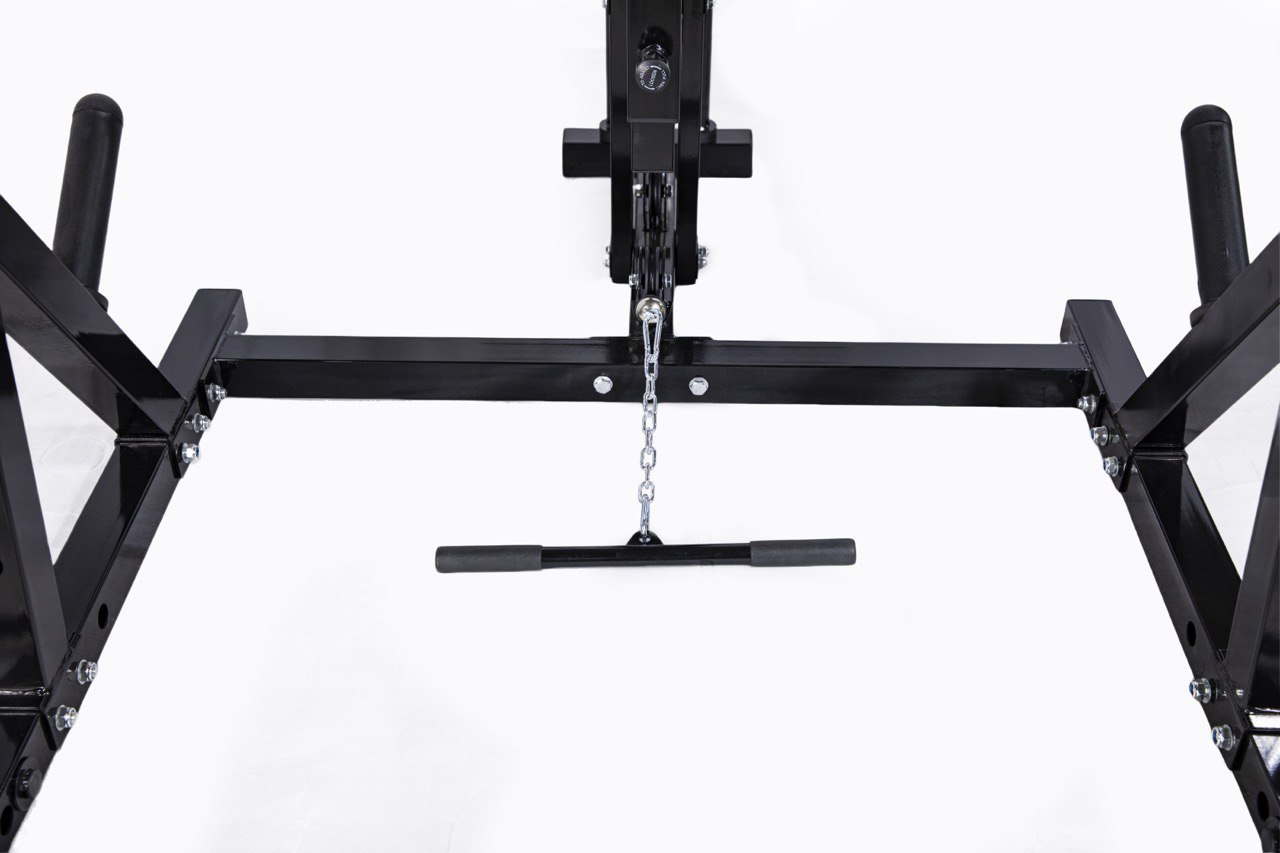 Commercial Half rack with cable attachement