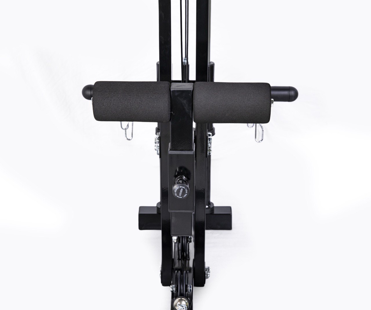 Commercial Half rack with cable attachement