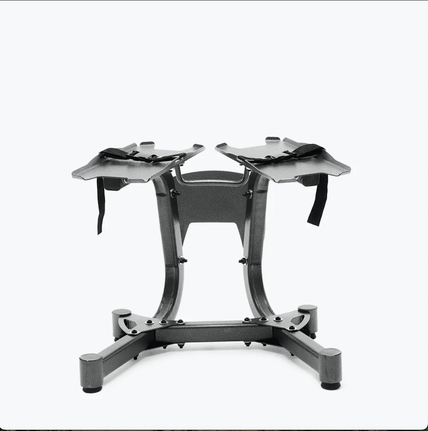 Pair of adjustable dumbbells with stand 5-52.5lbs