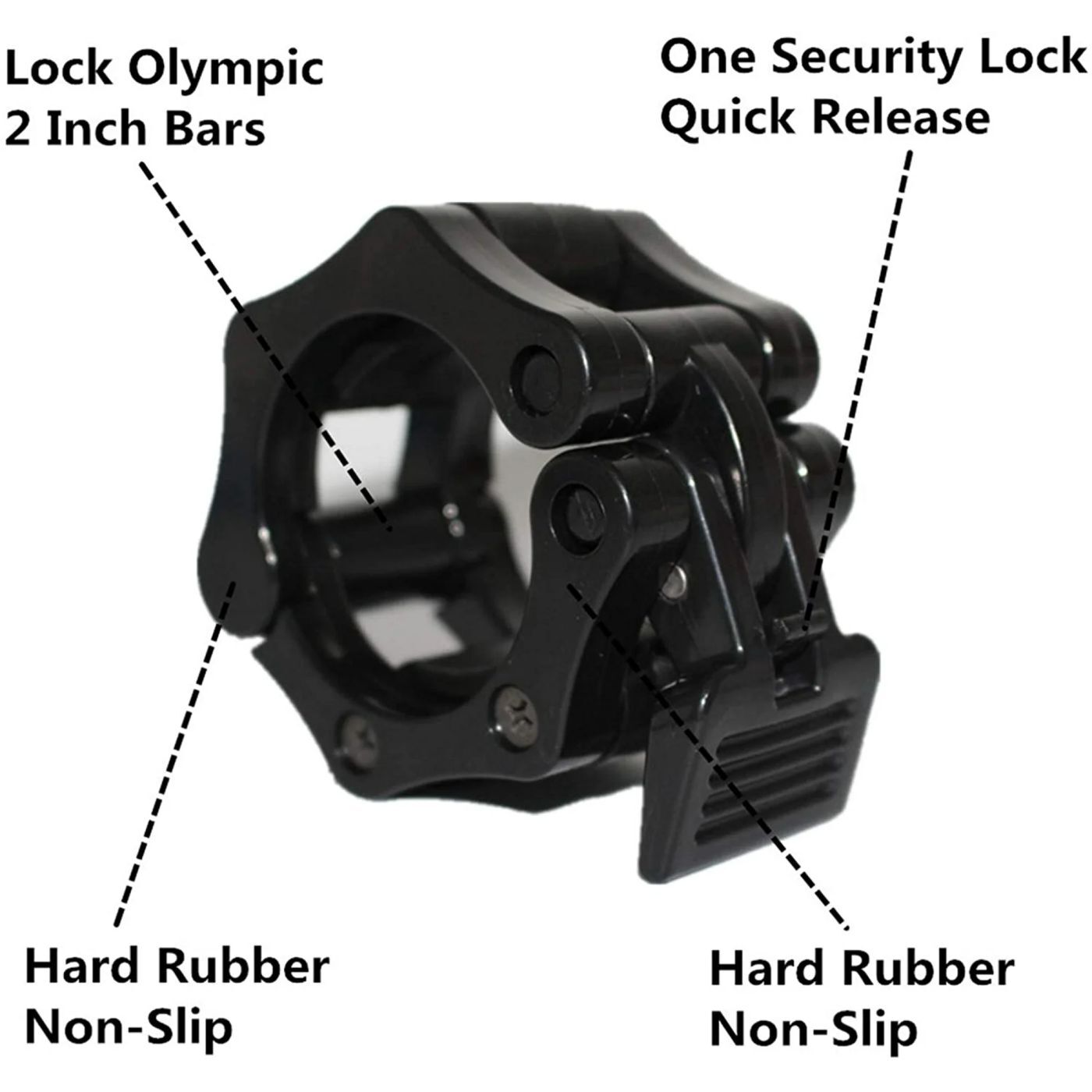 Quick Release Olympic Barbell Clips