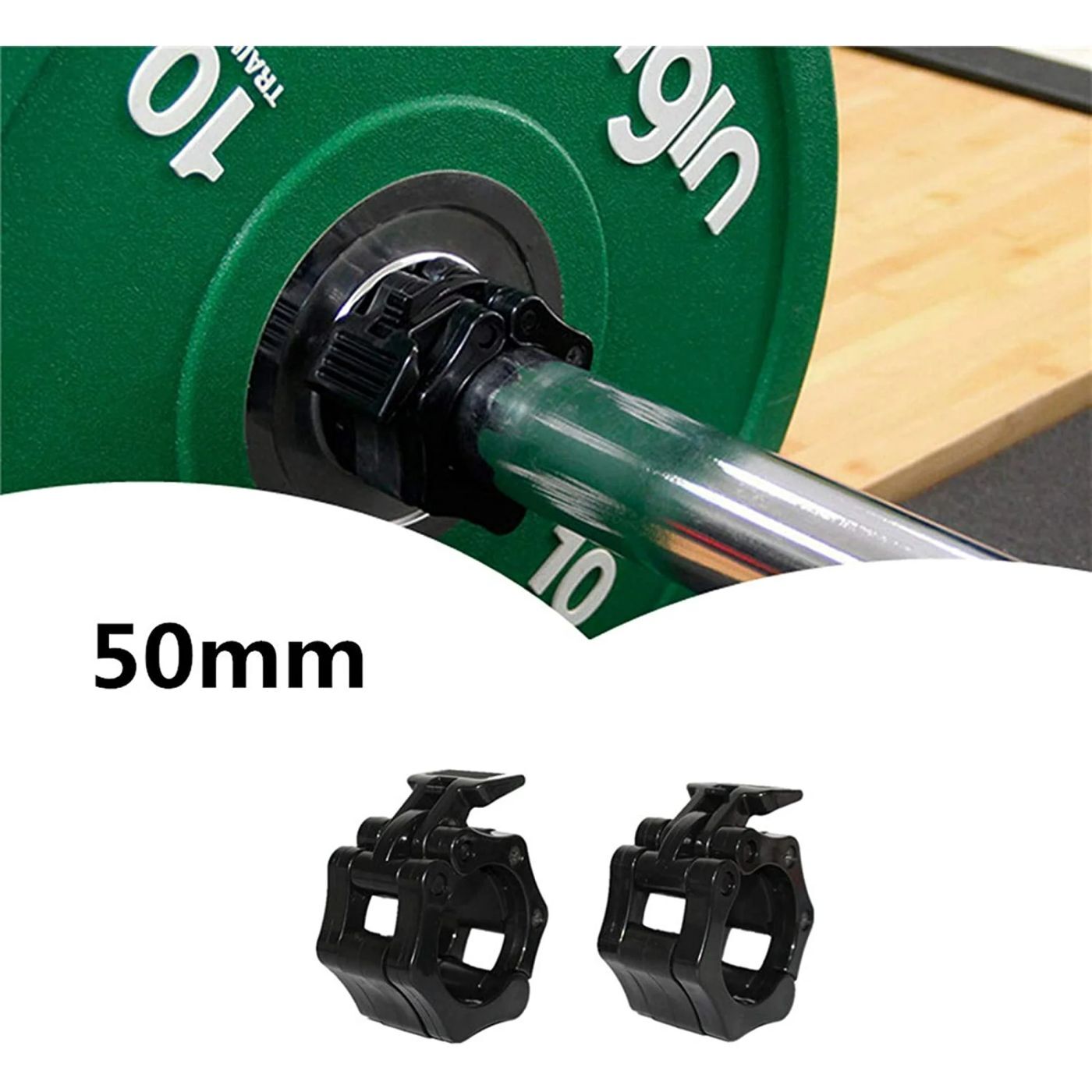 Quick Release Olympic Barbell Clips